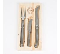 Coffret service fromage laguiole inox