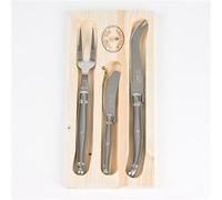 Coffret service fromage laguiole inox