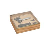 - Coffret Sommelier 4 Pièces Jules 24cm Marron
