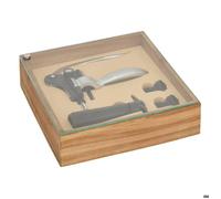 Coffret sommelier 4 pièces Jules tire-bouchon levier - Atmosphera Créateur d'intérieur