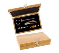 Coffret sommelier bambou 5 pièces Pradel Excellence