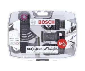 Coffret spécial électricien et plaquiste starlock 6 pièces BOSCH PRO 2608664622