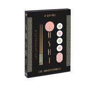 Coffret Sushi 4 Pièces Livre 27cm Noir
