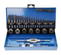 COFFRET TARAUDS-FILIERES 3 à 12 mm ACIER A OUTILS GCr15