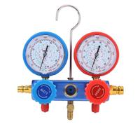 Coffret Testeur Manomètre Collecteur Climatisation A - C R134a avec Outil 5ft Tuyau Charge-JIY