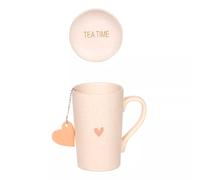 Coffret thé 40cl Sangam n°2 coeur Rose