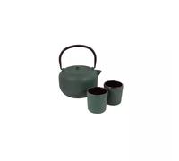 Coffret Théière et 2 tasses en fonte