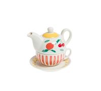 Coffret théière tea for one Fruty - - Blanc - Porcelaine