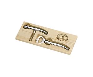 Coffret tire-bouchon et décapsuleur Laguiole tout inox Jean Dubost