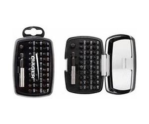 Coffret torsion embouts DIAGER 32 pièces + porte-embout FOX II - 632C G