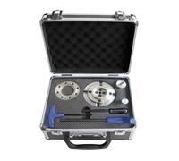 Leman - Coffret Tour à bois avec mandrin, anneau lapidaire, accessoires et clés