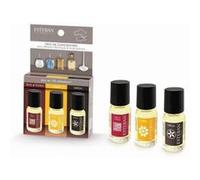 Estéban Trio de concentrés de parfum Teck & Tonka - Ambre - Néroli 3 flacons de 15 ml