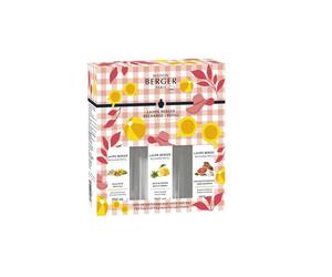 Coffret Triopack estivale 3 Recharges Lampe Berger 250ml - MAISON BERGER PARIS
