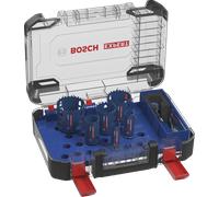 Coffret universel de 6 scies trépans EXPERT Multi Material PC Plus - BOSCH - 2608901906