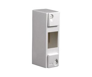 Coffret vide 1 rail/2 modules 51x160x73mm blanc DEBFLEX