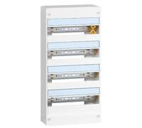LEGRAND - Tableau Électrique 4 Rangées/52 Modules Drivia - Tableau Électrique Nu avec Borniers - 625 x 250 x 103,5 mm - Fabriqué En France - Blanc