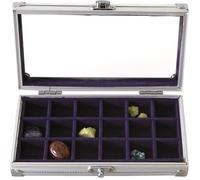 Coffret-vitrine pour minéraux, bijoux, etc.