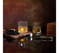 Coffret whisky - cook concept - 10 pièces - marron
