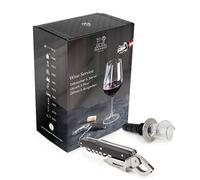 Coffret Wine Service - tire-bouchon Clavelin noir + bec verseur Arum Peugeot