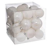 Coffrets Décoration sapin de Noël 35 pièces - Blanc