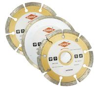 Cogex 32164 Disque diamanté 2 Segmentés + 1 Continu