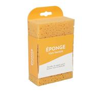 COGEX 647762 Éponge Gros Travaux - Décollement Papier Peint - Mousse Haute Densité - Lessivage Murs et Plafonds - Résistante Réutilisable - 15x10x5cm
