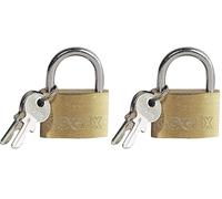 COGEX 80307 Cadenas Laiton, Doré, 35 mm (Lot de 2)