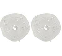 COGEX - Joint de calfeutrage adhésif, joint calfeutrage porte, joint calfeutrage fenêtre - En silicone - Dimensions: 5mx9mm - Transparent - Universel - Pose rapide - Isole et protège du froid, du vent