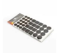 COGEX Patin adhesif feutre marron - Assortiment rond et carré - 10 pcs