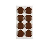 COGEX - Patins adhésifs antidérapants, patin adhésif chaise - Patins adhésifs glissants - 24mm - Lot de 8 - Déplacement facile des meubles sans rayer le sol - Adhésion longue durée