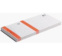 Cogir Bloc Vendeur 100 Feuillets 60x135 mm Rouge