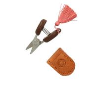 Cohana Mini ciseaux Seki 1 unité Acier et cuir Accessoire de couture