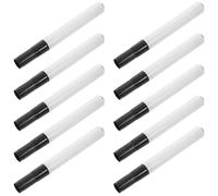 COHEALI 10 Pièces Marqueur Tableau Blanc Rechargeable en Plastique | Tube Vide 2,8mm, Effaçable à Sec, pour École et Bureau, Lot Pratique