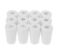 COHEALI 12 Pièces Butée de Volet Roulant en Plastique Blanche | Installation Facile, Remplacement pour Systèmes à Enrouleur, Positionnement Précis, Usage Maison et Bureau