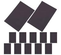 COHEALI 12 Pièces Ruban Magnétique Autocollant Flexible 152x100mm en Caoutchouc, Découpable avec Support Adhésif Puissant pour Projets D'art et Organisation en Classe