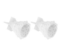 COHEALI 2 Pièces Moule en Silicone Sapin de Noël 3d Réutilisable pour | Blanc, Facile à Nettoyer et Démoulage Simple, pour Projets Diy, Fêtes de Noël et Décoration Créative