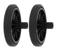 COHEALI 2 Pièces Roues de Rechange pour Poubelle, Capuchon D’axe en | Lot de Deux, Trou 2,3cm, Axe Jusqu’à 2,2cm, pour Benne Extérieure et Conteneur