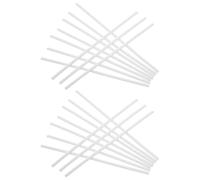 COHEALI 20 Pièces Bâtons de Colle Chaude Blancs Résistants à Haute Température en Pvc pour Adhésion Polyvalente, pour Bricolage Maison et Applications Industrielles