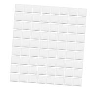 COHEALI 200 Pièces Carreau de Miroir Autocollant Mosaïque, Mini Carreaux Carrés 2,5cm en Acrylique, Argenté, Flexibles, pour Bricolage Mosaïque Détaillée et Boule à Facettes Disco