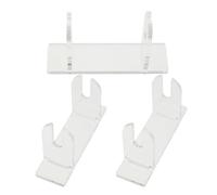 COHEALI 3pièces Étagère de Présentation Éventails Acrylique Transparent Support Affichage Japonais pour Décoration Intérieure Base Claire pour Éventails de Bureau ou Maison