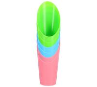 COHEALI 6 Pièces Lot de Pelles à Terreau en Plastique pour Jeunes Plantes et Plantes D'intérieur, Outil de Jardinage Facile à Ranger, pour Jardinage Intérieur et Micro-Paysage