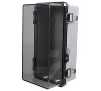COHEALI Boîte de Jonction Extérieure Étanche en Plastique PC Design Transparent pour Installation en Extérieur, Boîte Électrique Résistante aux Intempéries et Sécurisée