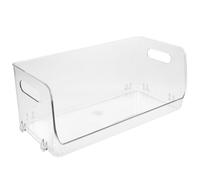 COHEALI Boîte de Rangement Transparente Fond Stable Empilable en Pet Multipurpose pour Snacks et Livres pour Chambres et Toilettes
