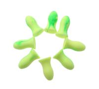 COHEALI Bouchons D'oreilles en Mousse Pu pour Dormir et Voyage, de Bruit, Port Longue Durée, Lot de 4 Paires Vert Clair Confortables