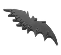 COHEALI Crochet Mural Gothique Chauve-souris Noir Crochet Porte-manteau Pratique et Gain de Place en Alliage de Zinc et Bois et Rangement Clés Chapeaux pour Halloween