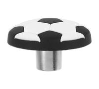 COHEALI Design Football Cartoon Adorable Boutons de Commode Garçon et Filles, en PVC et Alliage de Zinc, Poignée Ergonomique Antidérapante pour Meubles Chambre Garçon Fille