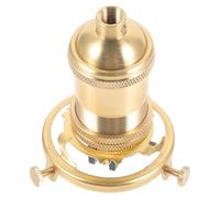 COHEALI Douille E27 en Aluminium Interrupteur Support Triangulaire Ø62 MM Kit de Lampe à Monter Soi-Même Suspendre Vintage Lampe de Table et Applique Murale Pièces Détachées Robustes