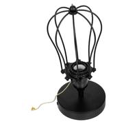 COHEALI Douille pour Ampoule Murale, Prise D'ampoule E27 en Fer Noir avec Interrupteur à Chaîne, Style Vintage, pour Usage Intérieur et Extérieur, Compatible T110 Test Tube Lamp
