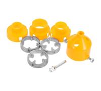 COHEALI Jeu de Filières de Taraudage Électrique pour Tuyaux Pvc/npt, Outil Polyvalent en Métal Multiples Tailles, pour Projets de Plomberie Professionnels