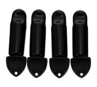 COHEALI Kit de Nettoyage Matériel Plastique et Inox Noir pour Robinets de Fûts de Bière Brosse et Couvercle en Caoutchouc, Accessoires Indispensables pour Fête Bière